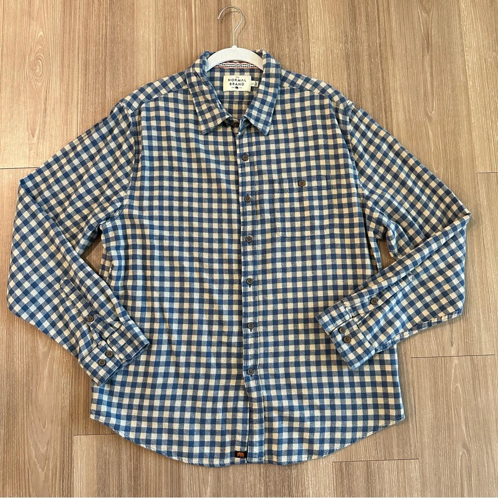 EUC The Normal Brand Flannel Shirt